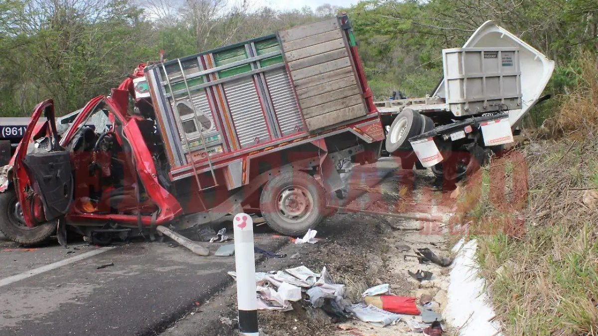 accidente carretera choque